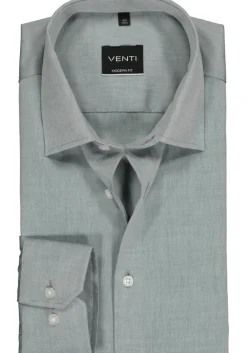 VENTI modern fit overhemd, grijs