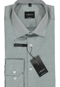 VENTI modern fit overhemd, grijs