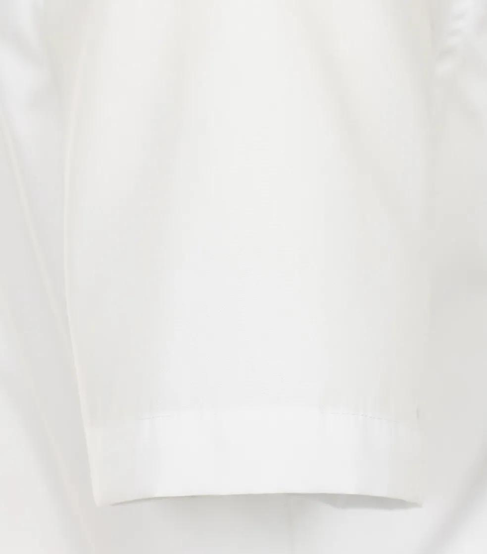 VENTI modern fit overhemd, korte mouw, popeline, wit