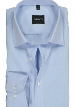 VENTI modern fit overhemd, lichtblauw