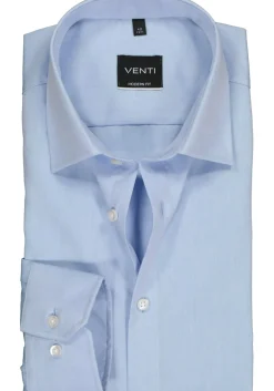 VENTI modern fit overhemd, mouwlengte 7, lichtblauw