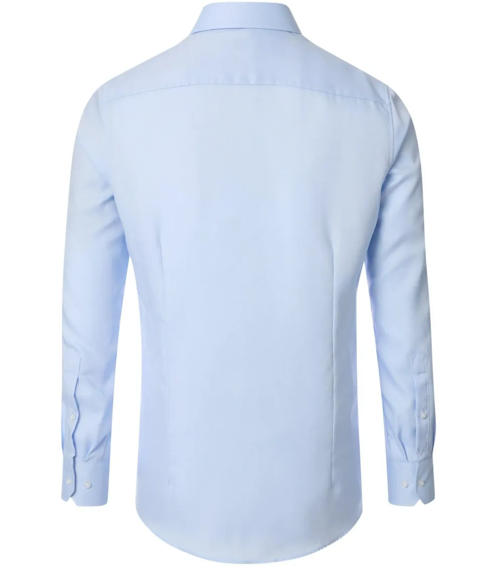 VENTI modern fit overhemd, Oxford, blauw