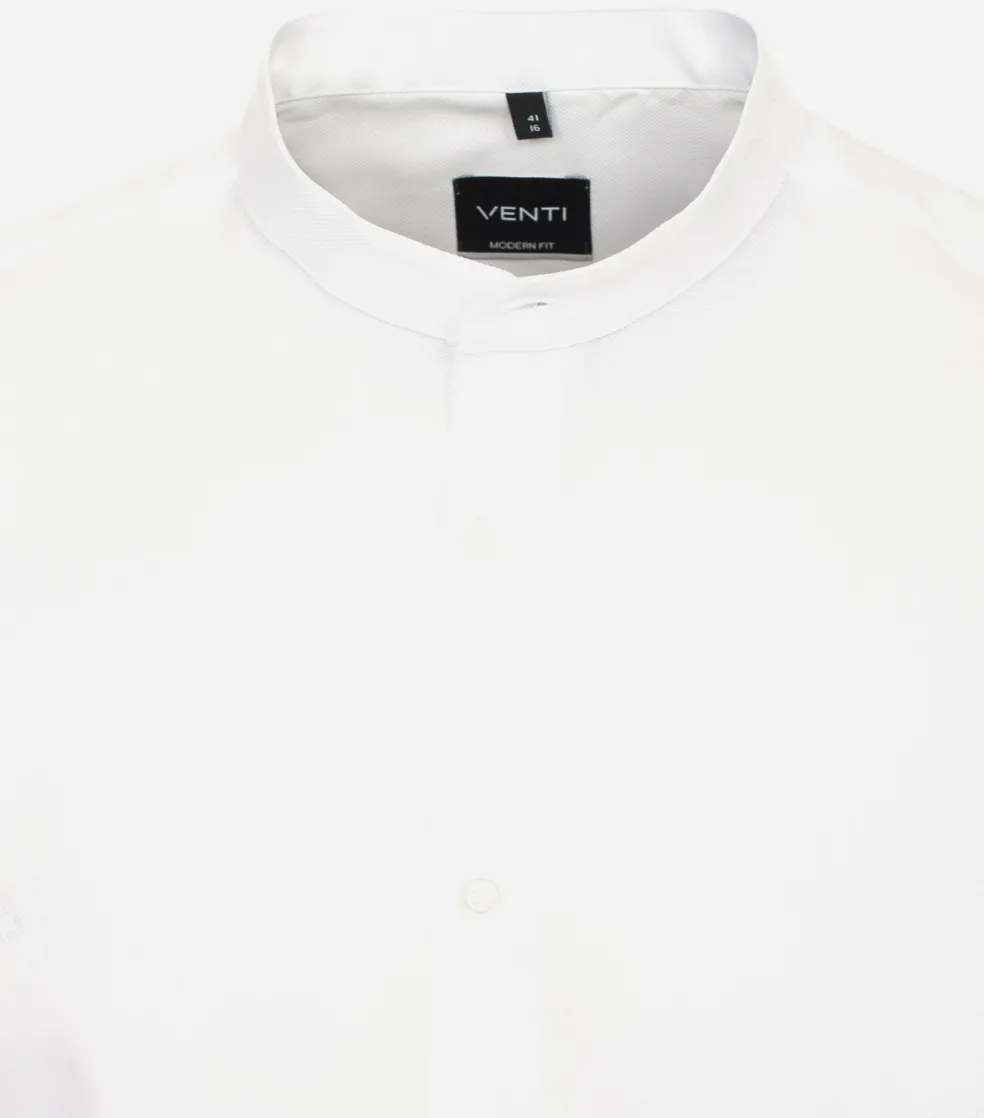 VENTI modern fit overhemd, Oxford, wit